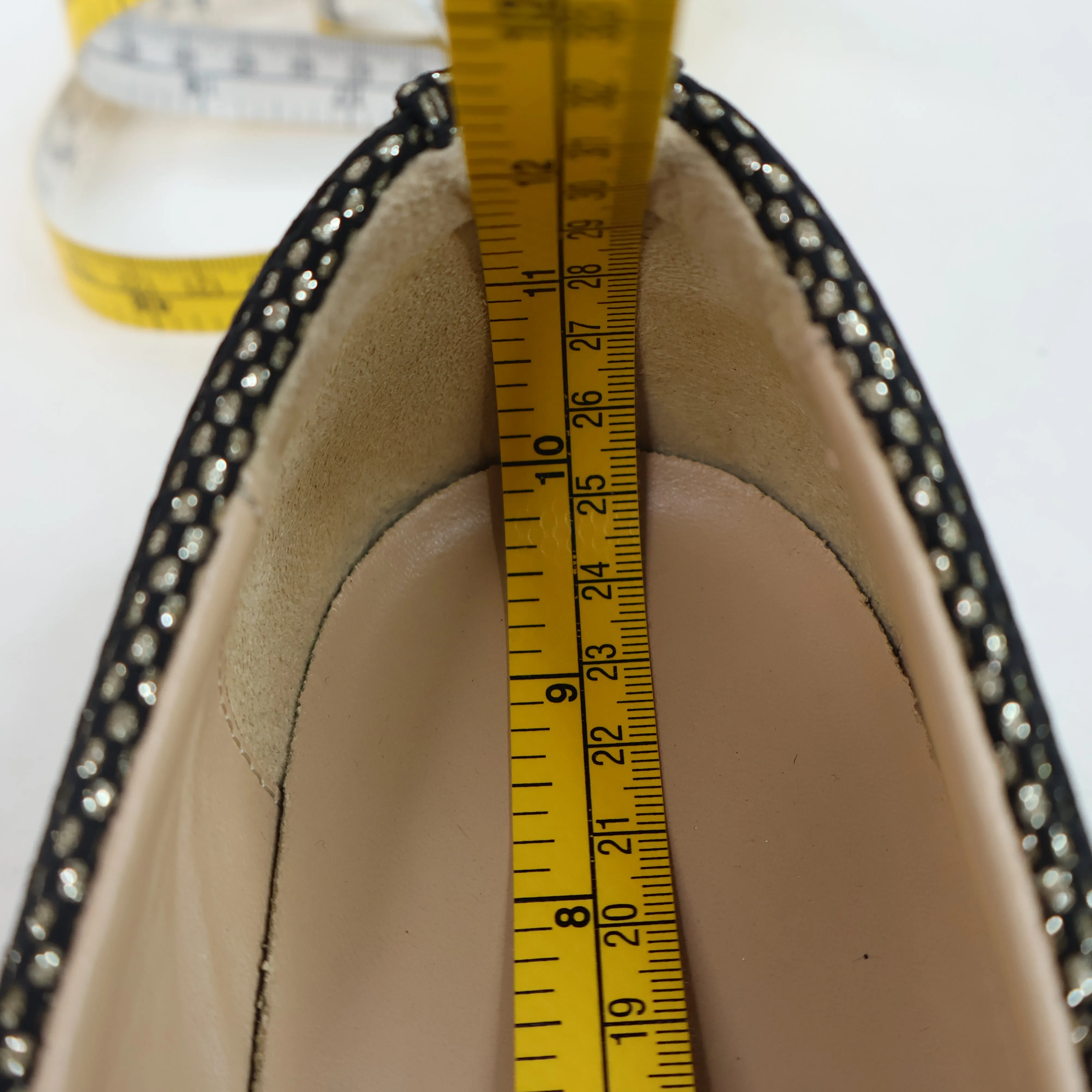 Jimmy Choo Sneakers Slip-On Black 40.5