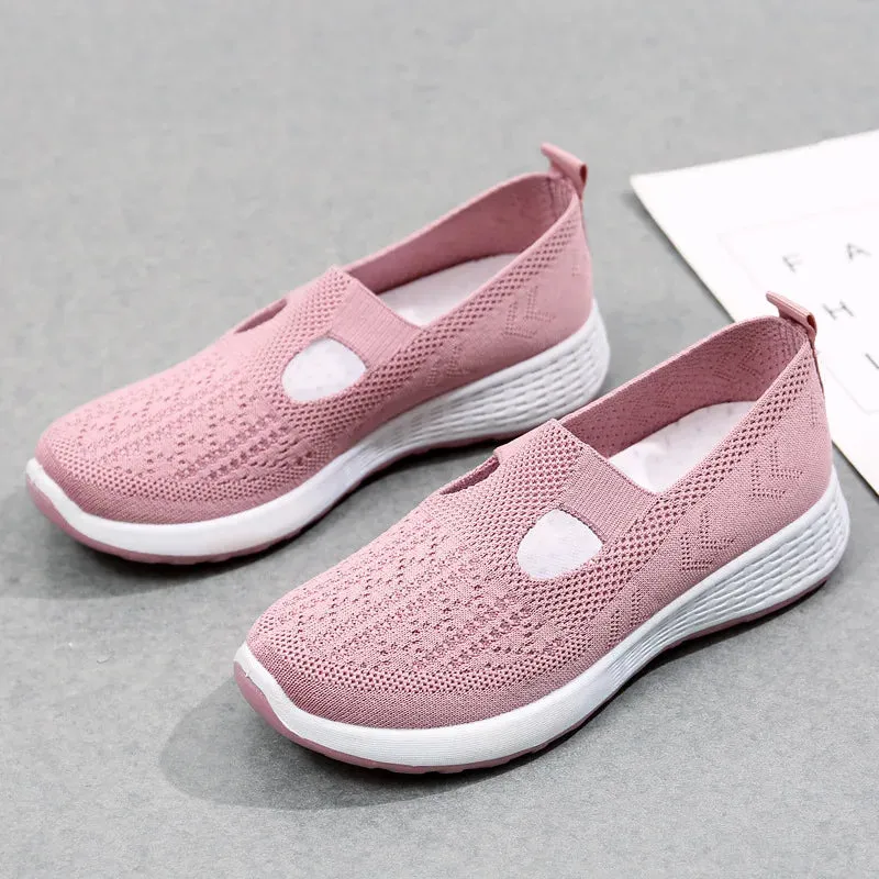 Women's Mesh Slip-On Loafers