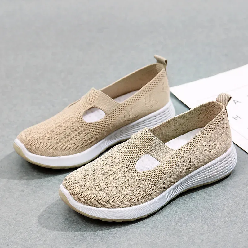 Women's Mesh Slip-On Loafers